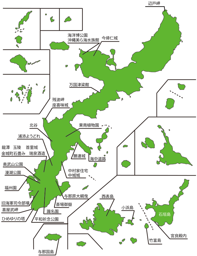 沖縄地図